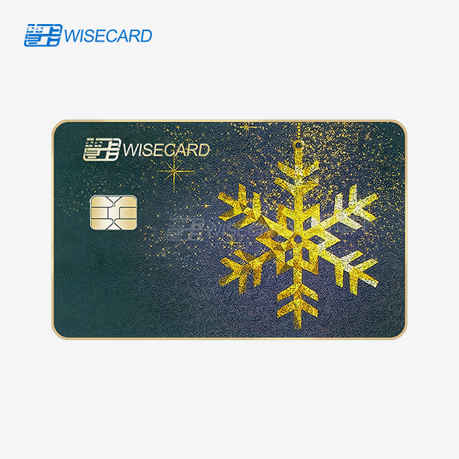 Edge Foil Stamped Card